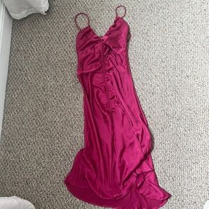 Free people satin dress